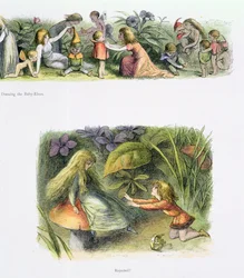 Vestire i bambini elfi, e Rifiutato!, illustrazioni da 